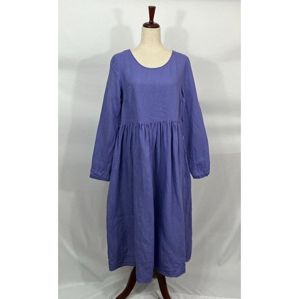 Son De Flor Smock Dress in Very Peri (Color), Medium